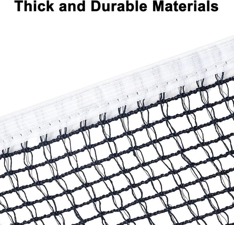 Runhike Ping Pong Net Compatible with Stiga, Durable Stable Table Tennis Net Compatible with Stiga, Stable for Intense Table Tennis Matches with Chian Tension,Navy,2PCS - Image 2